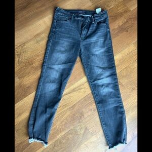 Abercrombie & Fitch High rise super skinny ankle jeans
